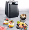 Severin kompakt glassmaskin & yoghurtmaskin EZ 7407 (svart (matt) / silver)