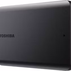 Toshiba Canvio Basics 2022 4 TB External Hard Drive (black, Micro-USB-B 3.2 Gen 1 (5 Gbit/s))
