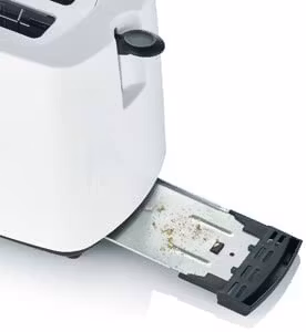 Severin AT 2286 Brödrost 2-skivor Vit