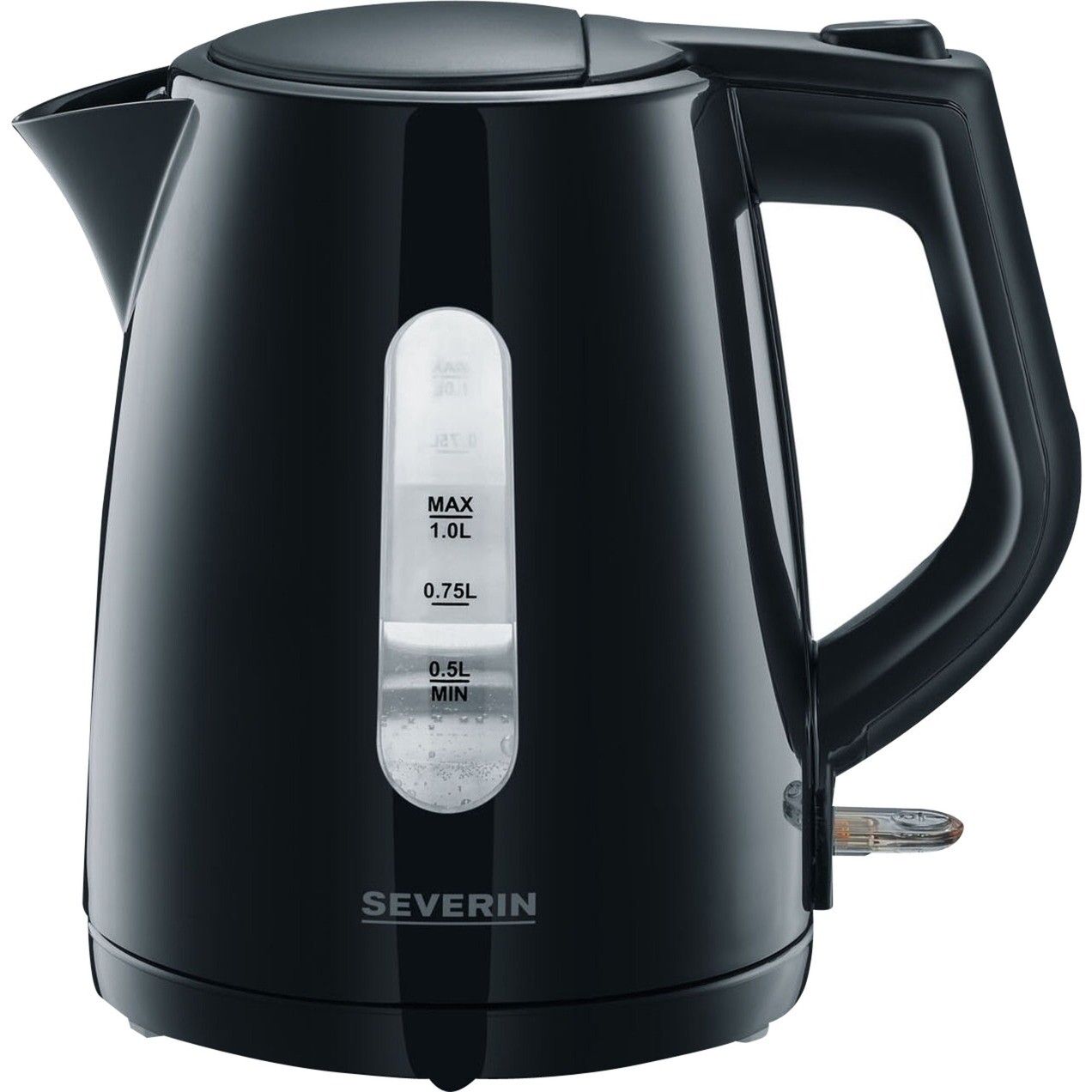 Severin WK 3410 Vattenkokare Svart 1.0 liter