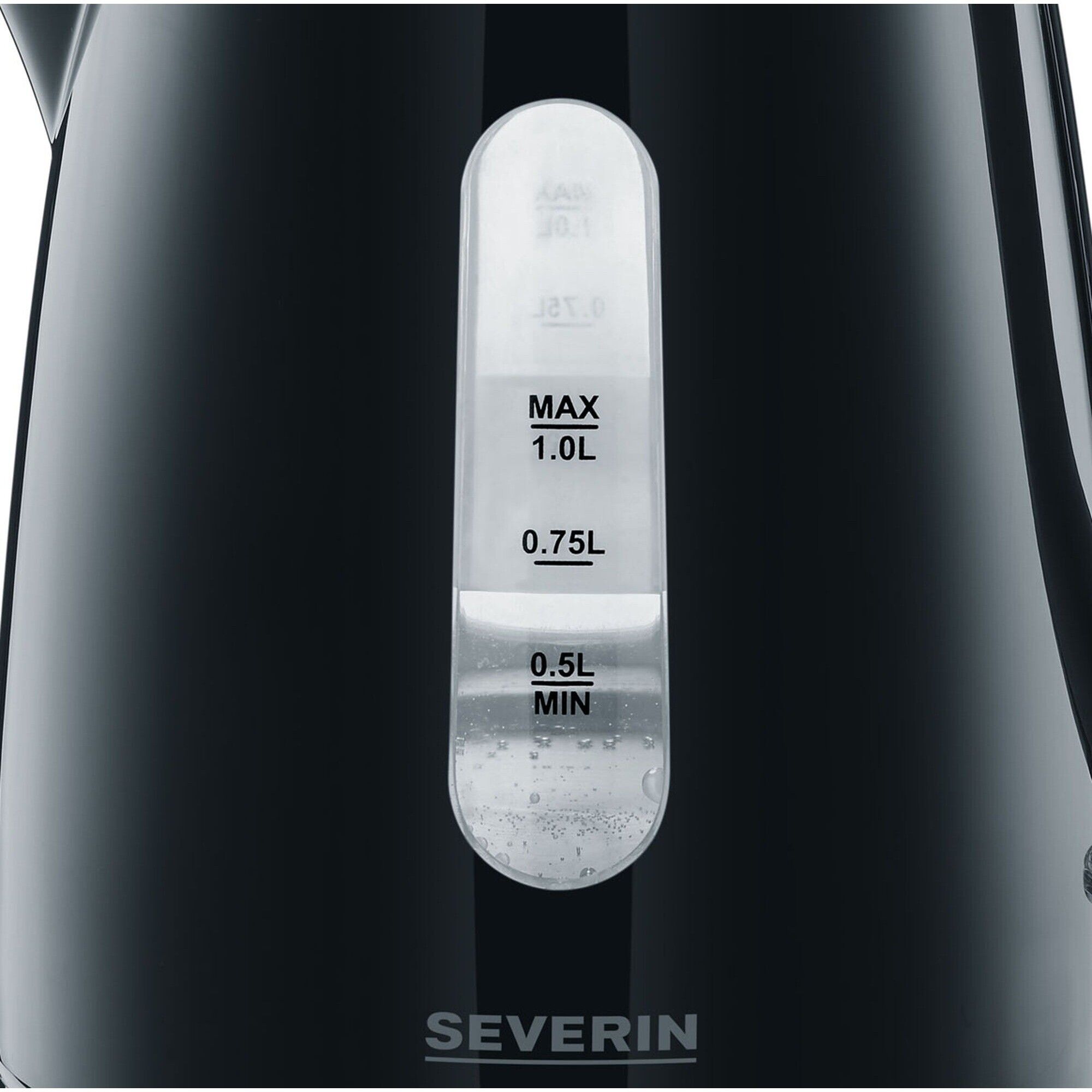 Severin WK 3410 Vattenkokare Svart 1.0 liter