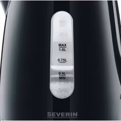 Severin WK 3410 Vattenkokare Svart 1.0 liter