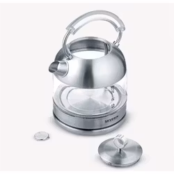Severin WK 3459 Vattenkokare Glas/Rostfritt 1.7 liter
