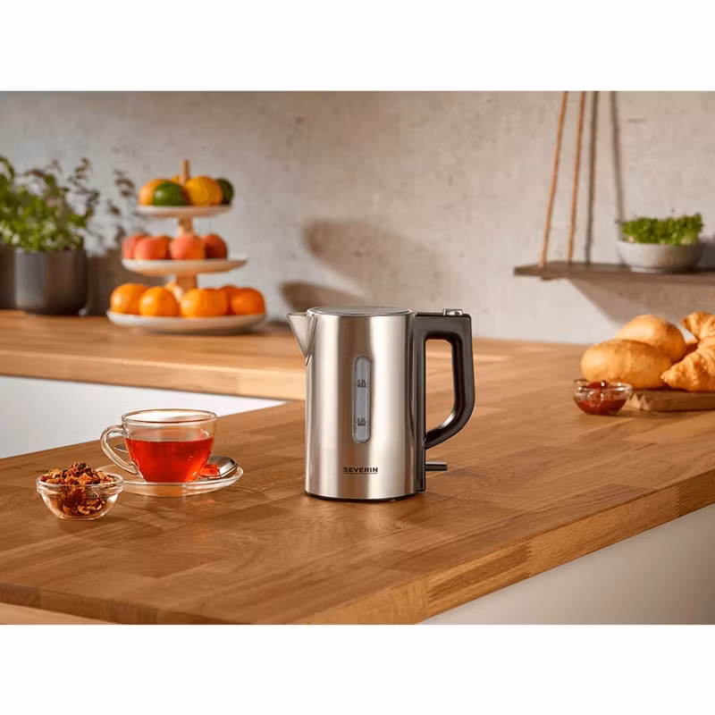 Severin Mini resekokare WK 3647 (rostfritt stål, 0,5 liter)