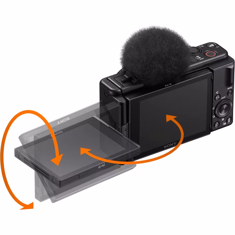 Sony ZV-1F 20.1Megapixel Digitalkamera Svart