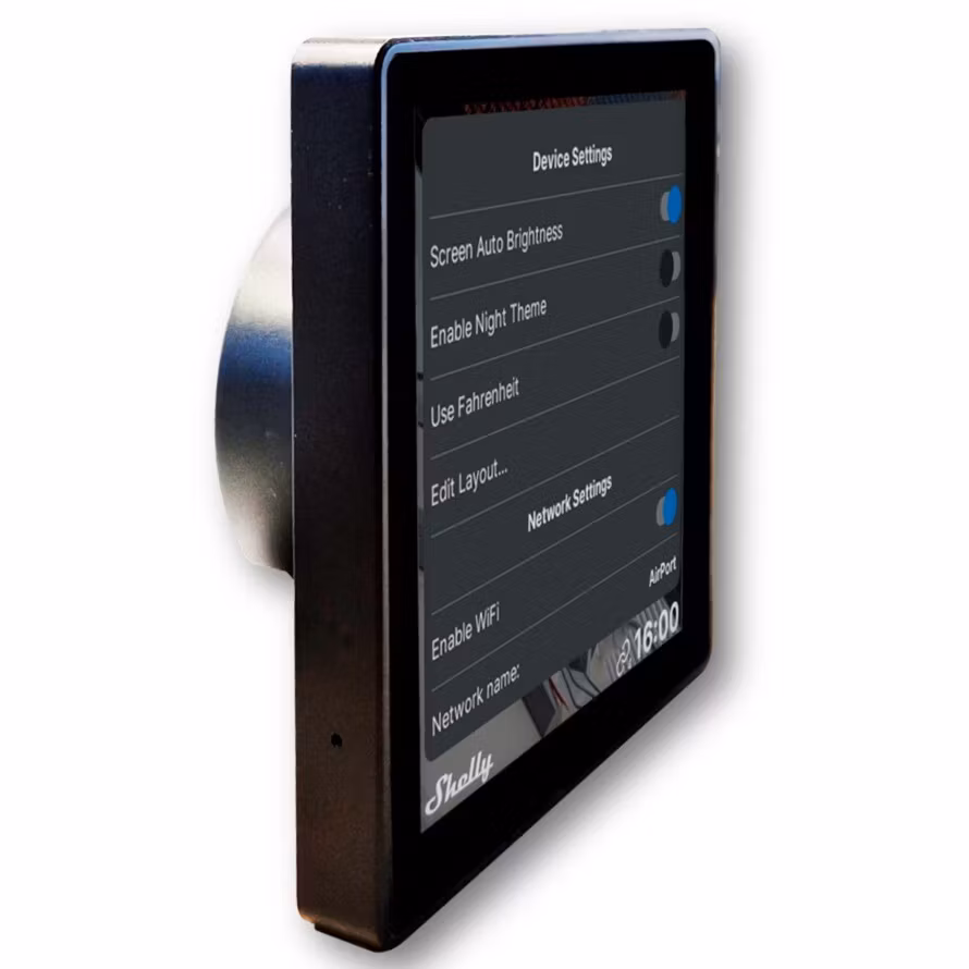 Shelly Wall Display, control panel 2-pack
