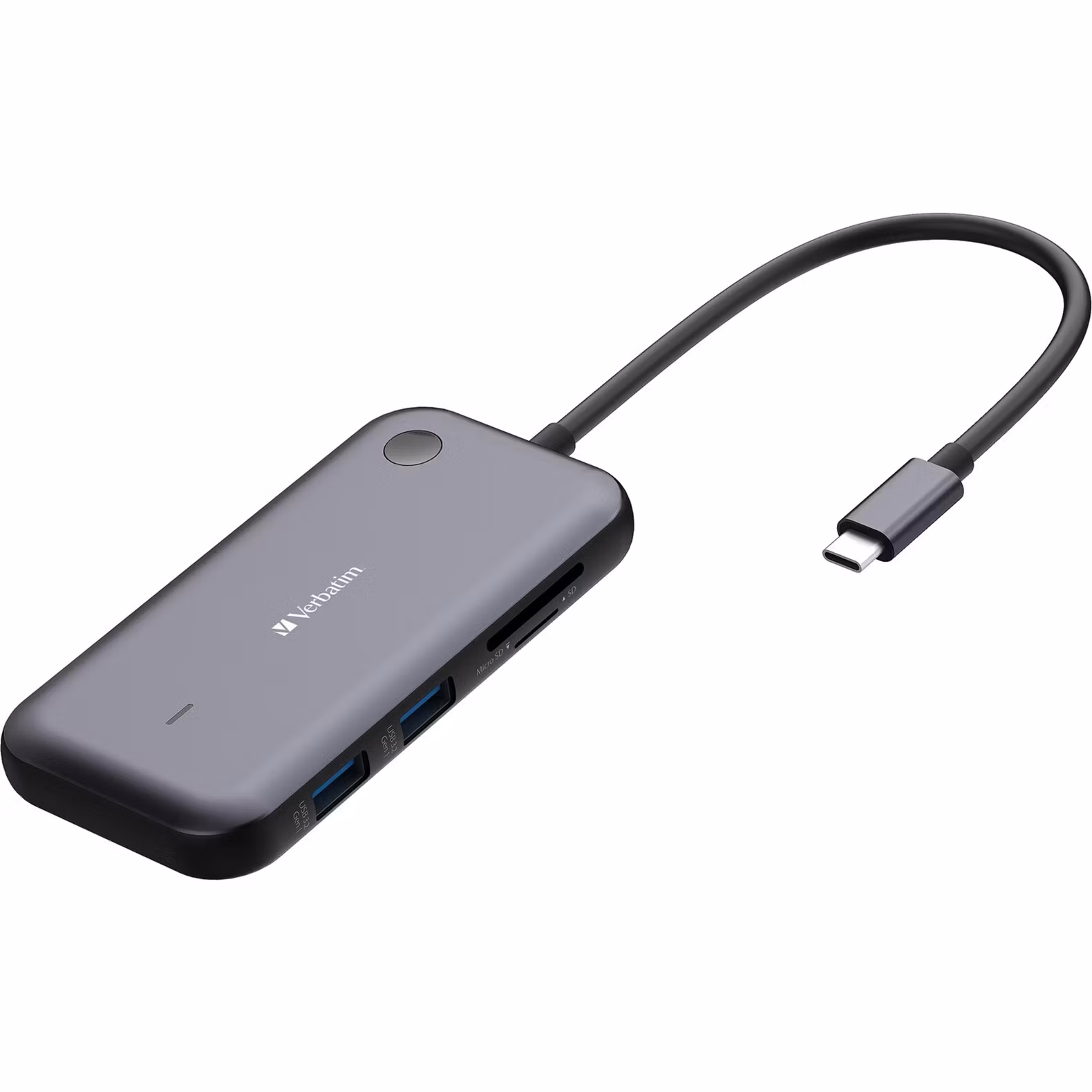 Verbatim Share My Screen 1080p USB wireless adapter WDA-01, docking station (black, HDMI, VGA, USB-C, SD, microSD)
