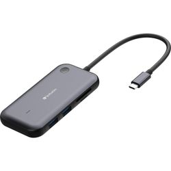 Verbatim Share My Screen 1080p USB wireless adapter WDA-01, docking station (black, HDMI, VGA, USB-C, SD, microSD)