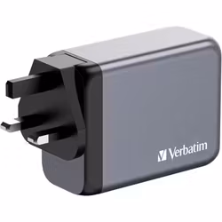 Verbatim GaN laddare 200W 1x USB-A 3x USB-C