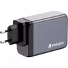 Verbatim Verbatim GaN Adapter 240W, 1x USB-A, 3x USB-C Reseladdare