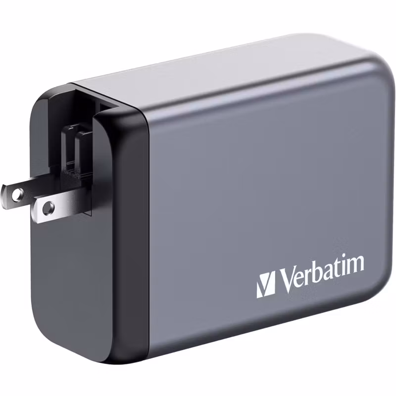 Verbatim Verbatim GaN Adapter 240W, 1x USB-A, 3x USB-C Reseladdare