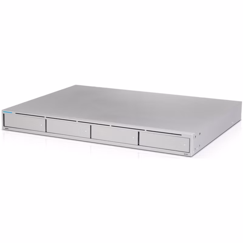 Ubiquiti UNVR network video recorder (silver, 4x drive bays)