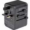 Verbatim universal travel adapter UTA-04, travel plug (black/silver, 3x USB-A, 2x USB-C)