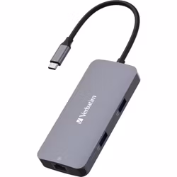 Verbatim Verbatim USB-C Pro multiport hub CMH-05 5 port HDMI, RJ-45, 2x USB-A, USB-C PD