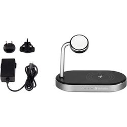 Verbatim Wireless 3-in-1 charging stand WCS-02, Qi MFi charging station
