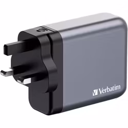 Verbatim GaN laddare 140W 1x USB-A 3x USB-C