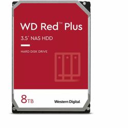 WD Red Plus Hårddisk WD80EFPX 8TB 3.5" Serial ATA-600 5640rpm