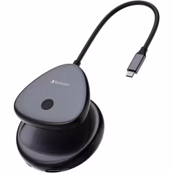 Verbatim Share My Screen USB Wireless Adapter 4K with Hub WDA-01 (black)