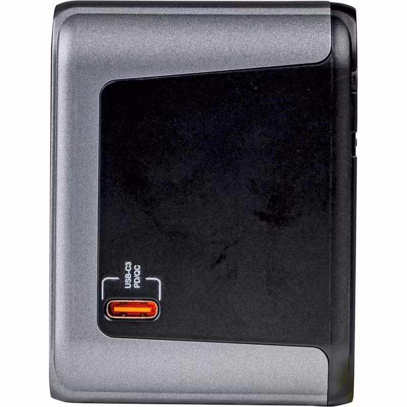 Verbatim universal travel adapter UTA-03, travel plug (black/silver, 2x USB-A, 3x USB-C)