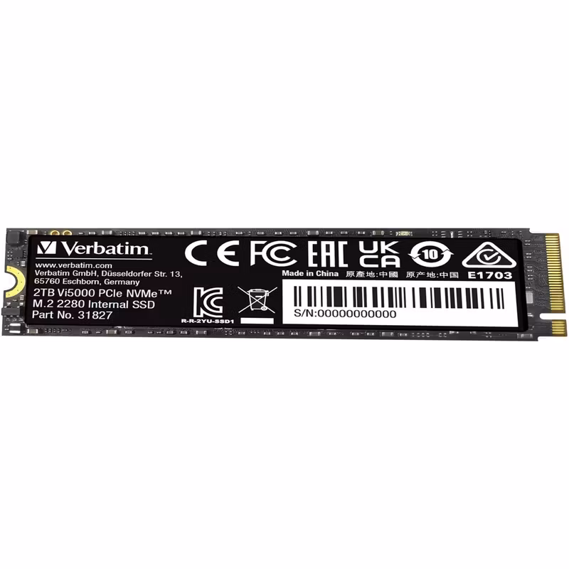 Verbatim SSD Vi5000 2TB M.2 PCI Express 4.0 x4
