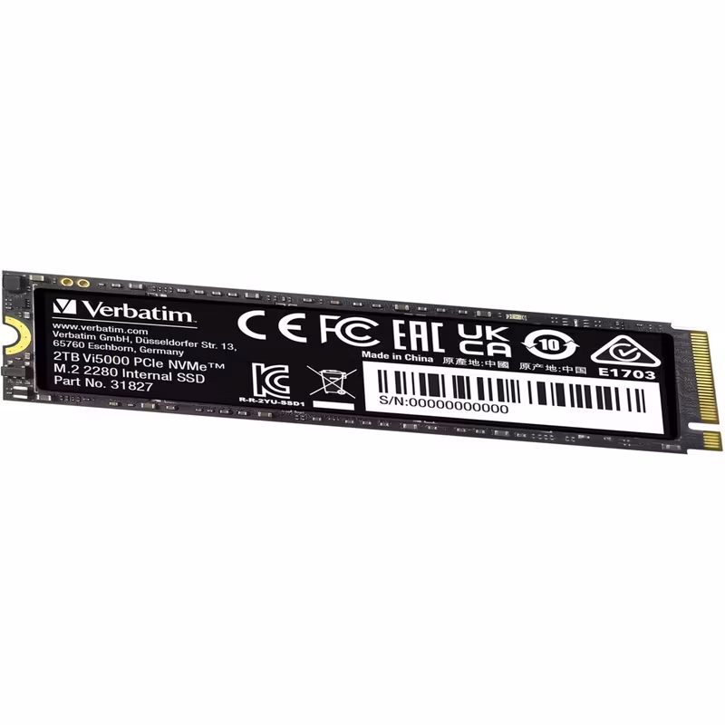 Verbatim SSD Vi5000 2TB M.2 PCI Express 4.0 x4