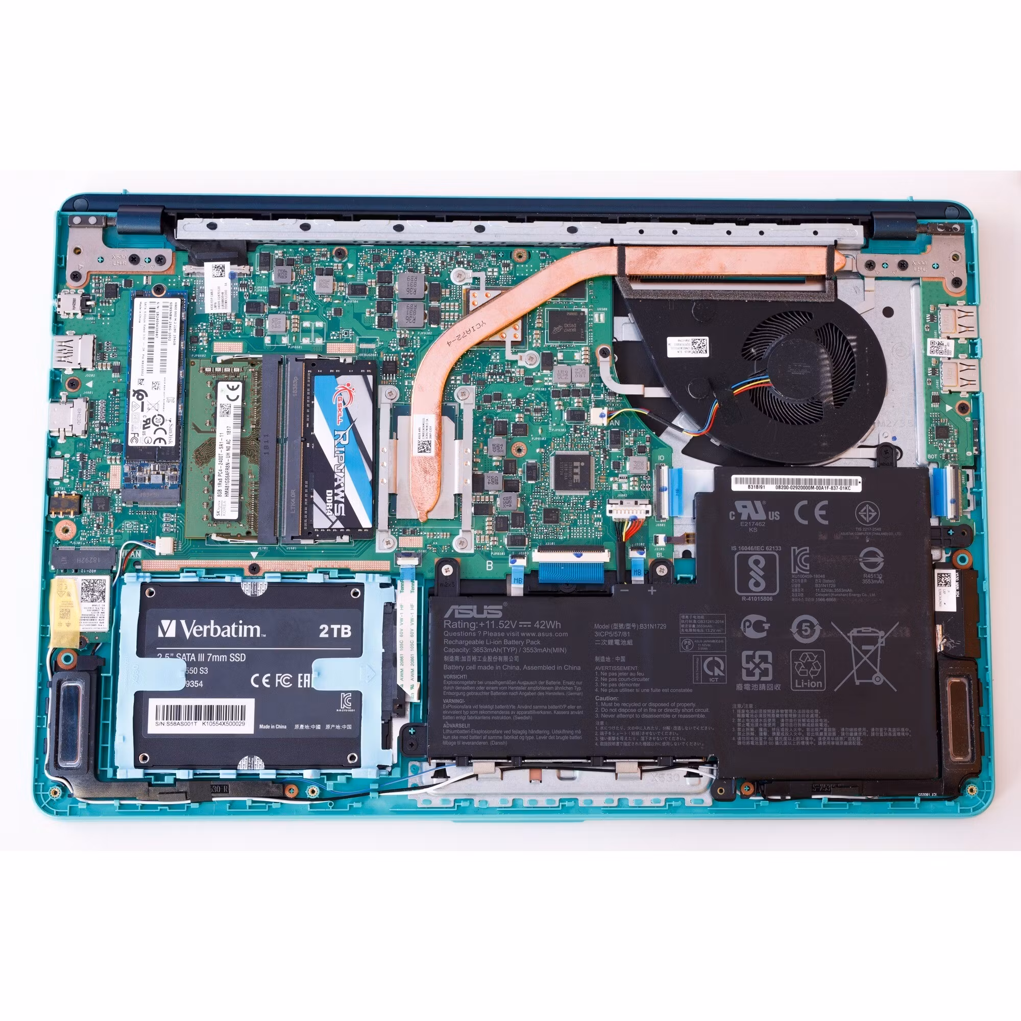 Verbatim Verbatim Vi550 2 TB, SSD (black, SATA 6 Gb/s, 2.5)