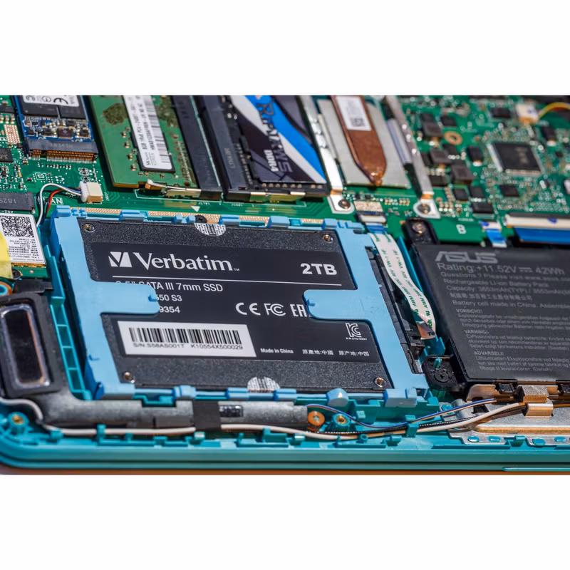 Verbatim Verbatim Vi550 2 TB, SSD (black, SATA 6 Gb/s, 2.5)