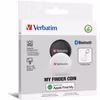 Verbatim My Finder Coin Bluetooth Tracker, Location Tracker (2-Pack, 1x Black, 1x White)