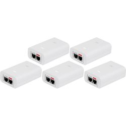 Ubiquiti PoE injector POE-24-24W-5P, 24 volts, pack of 5 (white)