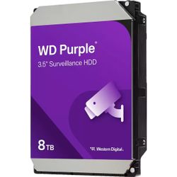 WD Purple Harddisk WD85PURZ 8TB 3.5" Serial ATA-600 5640rpm