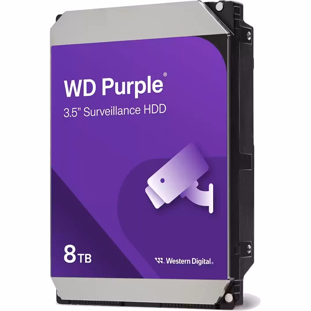 WD Purple Harddisk WD85PURZ 8TB 3.5" Serial ATA-600 5640rpm