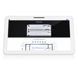 Ubiquiti UniFi Connect Display (55 cm (21.5 inches), white, FullHD PoE++ touchscreen designed for UniFi Connect)