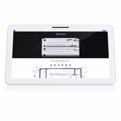 Ubiquiti UniFi Connect Display (55 cm (21.5 inches), white, FullHD PoE++ touchscreen designed for UniFi Connect)