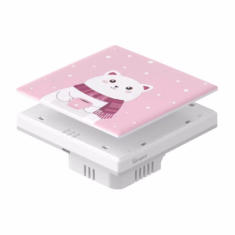 Decorative cover / cap for T5 SONOFF Cartoon 1C touch switch