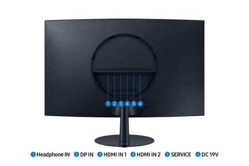 Samsung S27C390EAU 27" 1920 x 1080 (Full HD) Välvd Gamingskärm