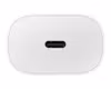 Samsung 25W snabbladdare med USB-C Vit