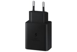 Samsung 45W PD USB-C reseladdare med USB-C-kabel Svart