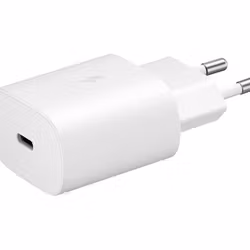 Samsung Snabbladdare 25W med 1m Laddkabel USB-C Vit