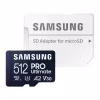 SAMSUNG PRO Ultimate microSD 512 GB, memory card (dark blue, UHS-I U1, Class 10, V10, A1)