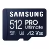 SAMSUNG PRO Ultimate microSD 512 GB, memory card (dark blue, UHS-I U1, Class 10, V10, A1)