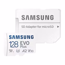 Samsung microSD 128GB MB-MC128SA memory card + MB-MC128SA/EU adapter