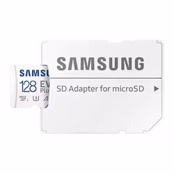 Samsung microSD 128GB MB-MC128SA memory card + MB-MC128SA/EU adapter