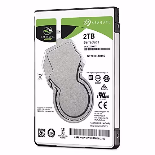 Seagate 2TB ST2000LM015 BarraCuda - SATA - 2.5