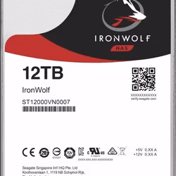 Seagate Ironwolf 12 TB, HDD (SATA 6 Gb / s, 3.5 ")