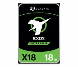 Seagate Exos X18 18 TB Hårddisk (SATA 6 Gb / s, 3.5 ")