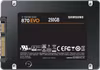 Samsung 870 EVO 250 GB, SSD (SATA 6 GB / s, 2.5 inch, internal)
