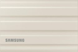 SAMSUNG Portable SSD T7 Shield 2 TB - USB-C 3.2 Gen 2, beige