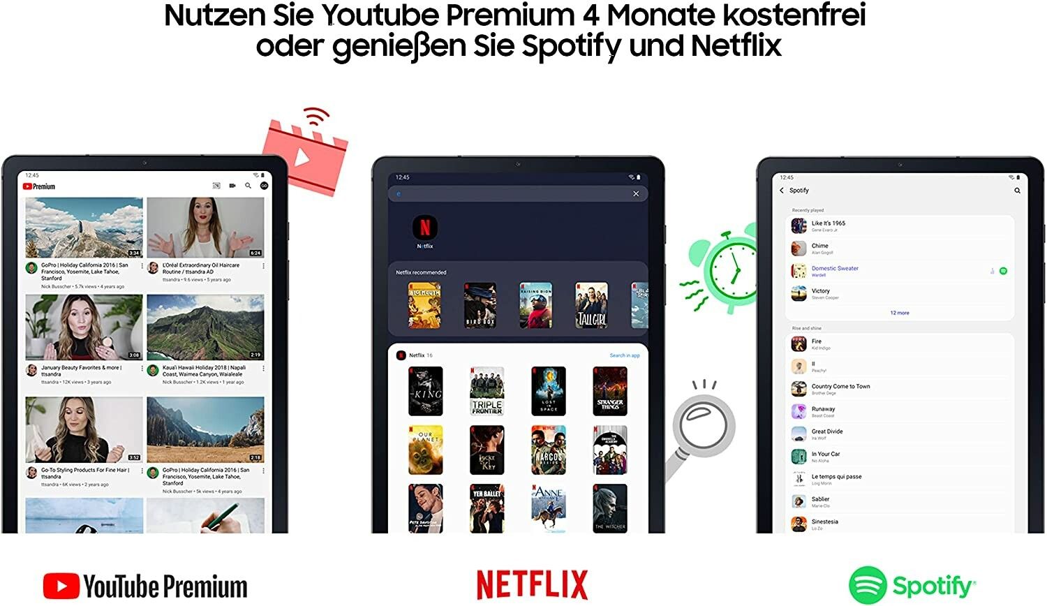 SAMSUNG Galaxy Tab S6 Lite 64GB blå