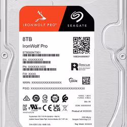 Seagate IronWolf Pro Harddisk ST8000NT001 8TB 3.5" SATA-600 7200rpm