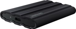 Samsung Portable SSD T7 Shield 4 TB, External SSD (black, USB-C 3.2 Gen 2 (10 Gbit/s), external)